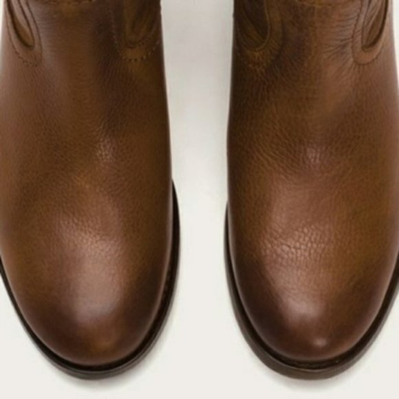 -NEW Frye Cara Roper Tall Riding Boot ‎ (Cognac) 6M - Picture 5 of 6
